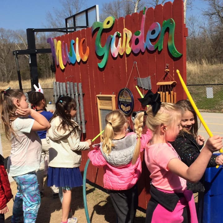 Sand Springs Education Foundation - Elementary Students making music