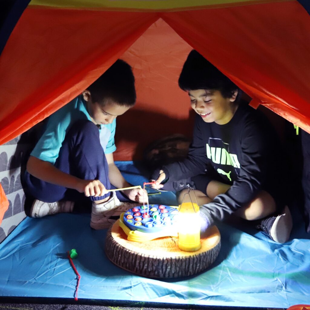 Sand Springs Education Foundation - Elementary Students Playing Games